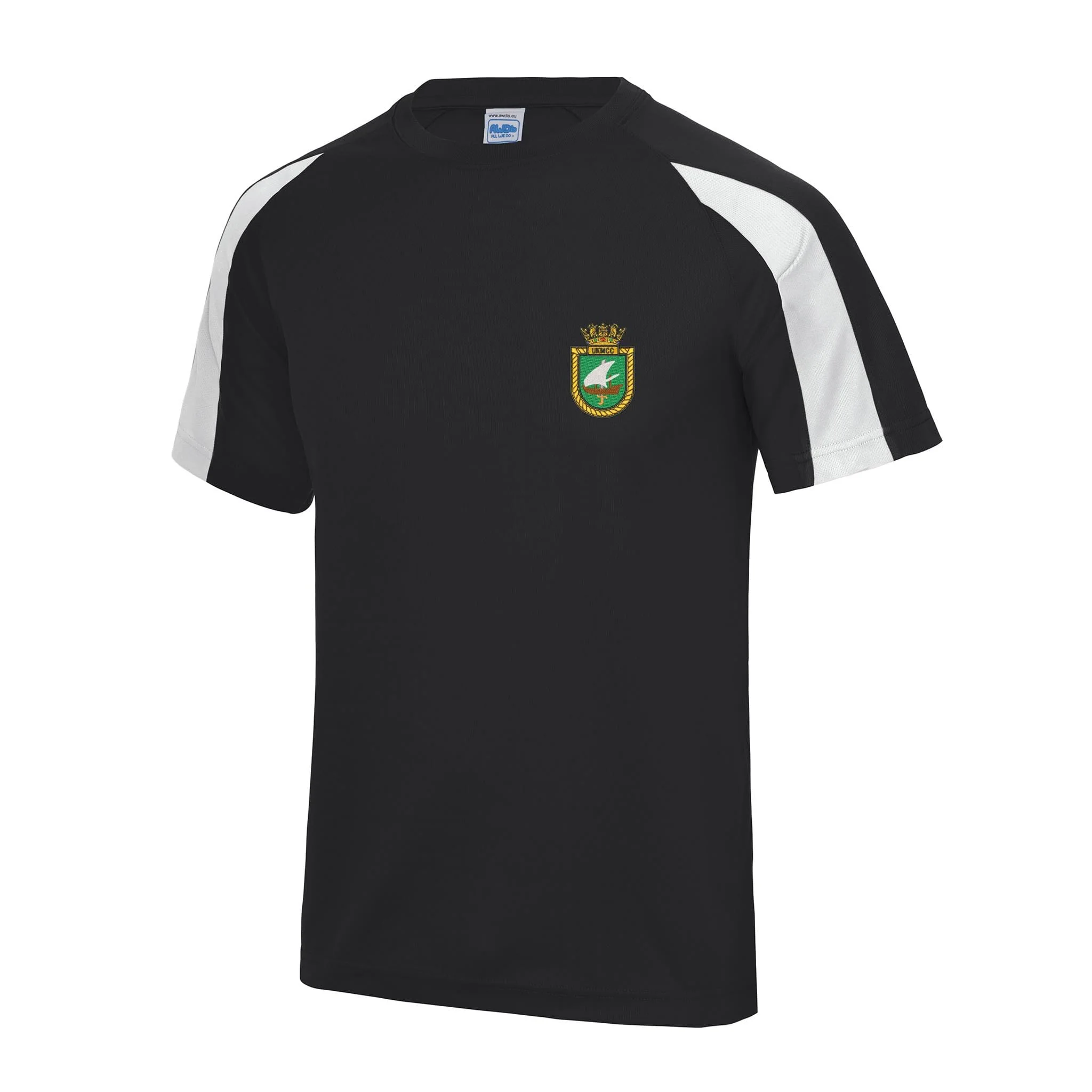 UK Maritime Component Command Contrast Polyester T-Shirt - Image 2