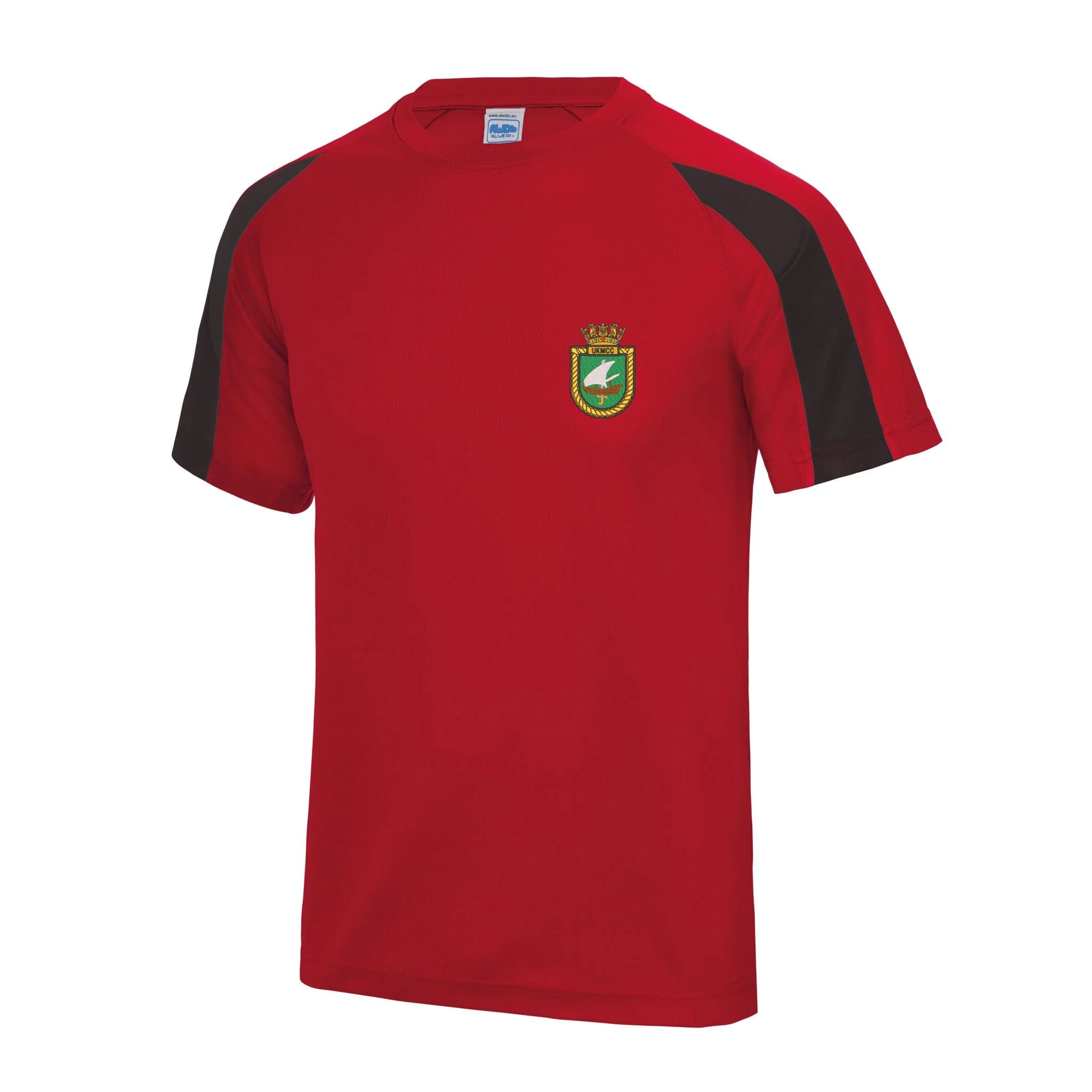 UK Maritime Component Command Contrast Polyester T-Shirt - Image 7