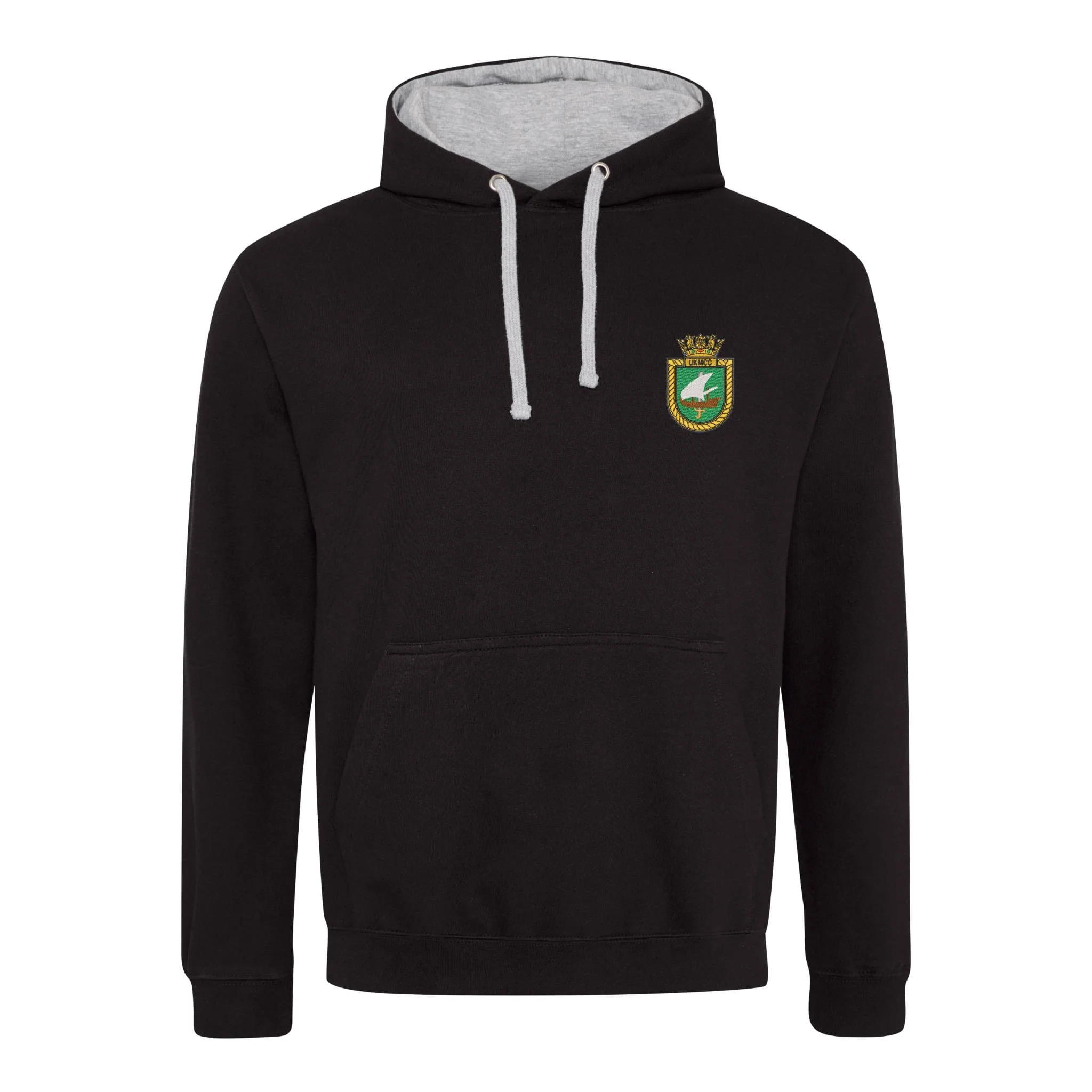 UK Maritime Component Command Varsity Contrast Hoodie - Image 4