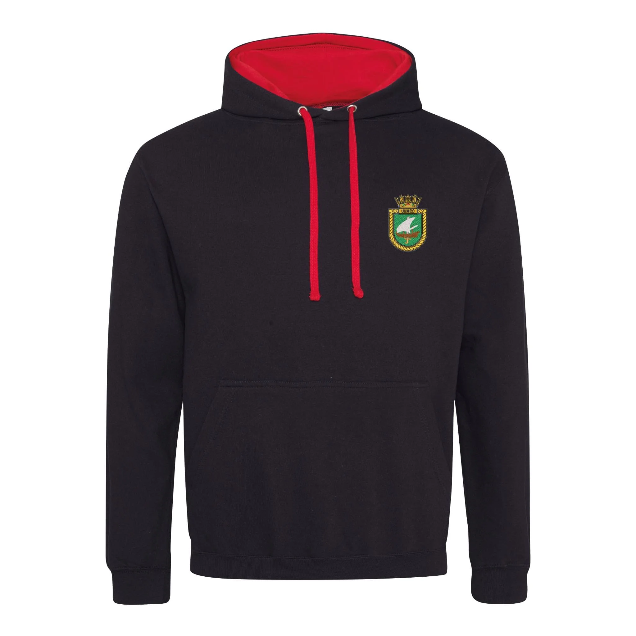 UK Maritime Component Command Varsity Contrast Hoodie - Image 5