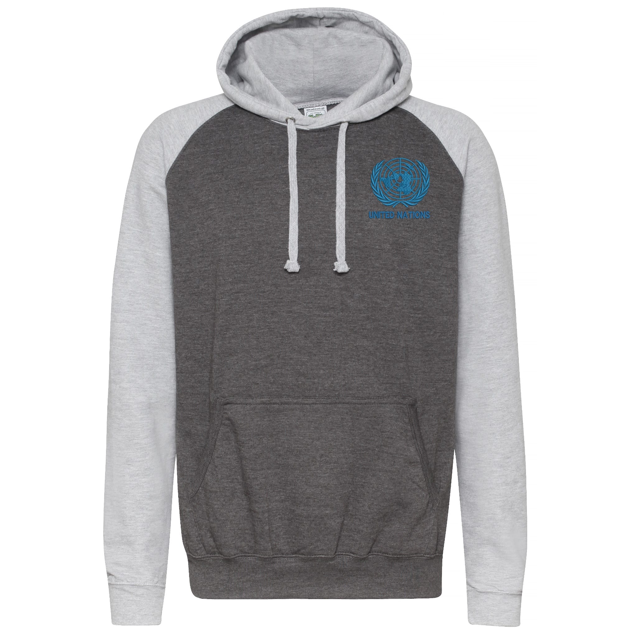 United Nations Contrast Hoodie - Image 3