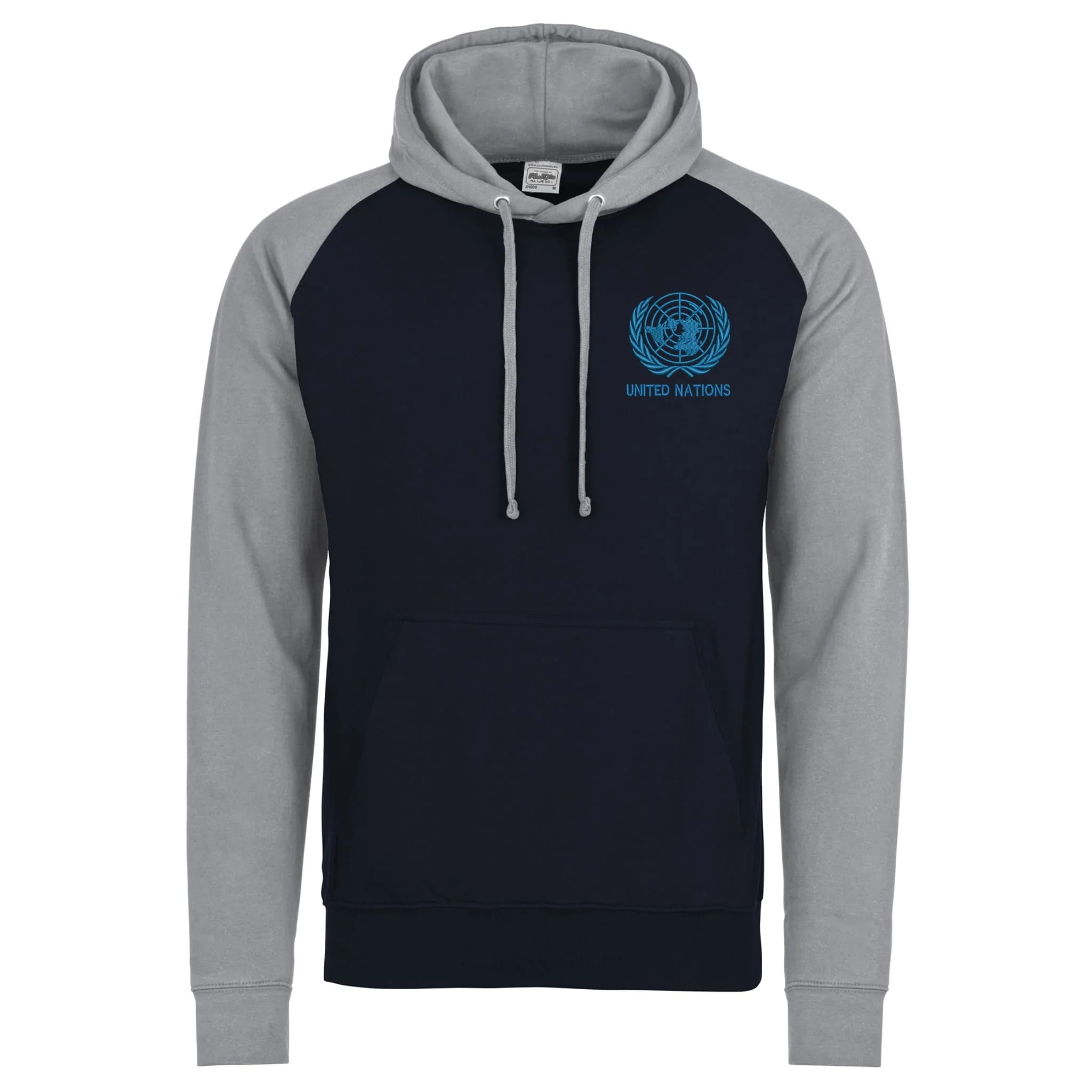 United Nations Contrast Hoodie - Image 4