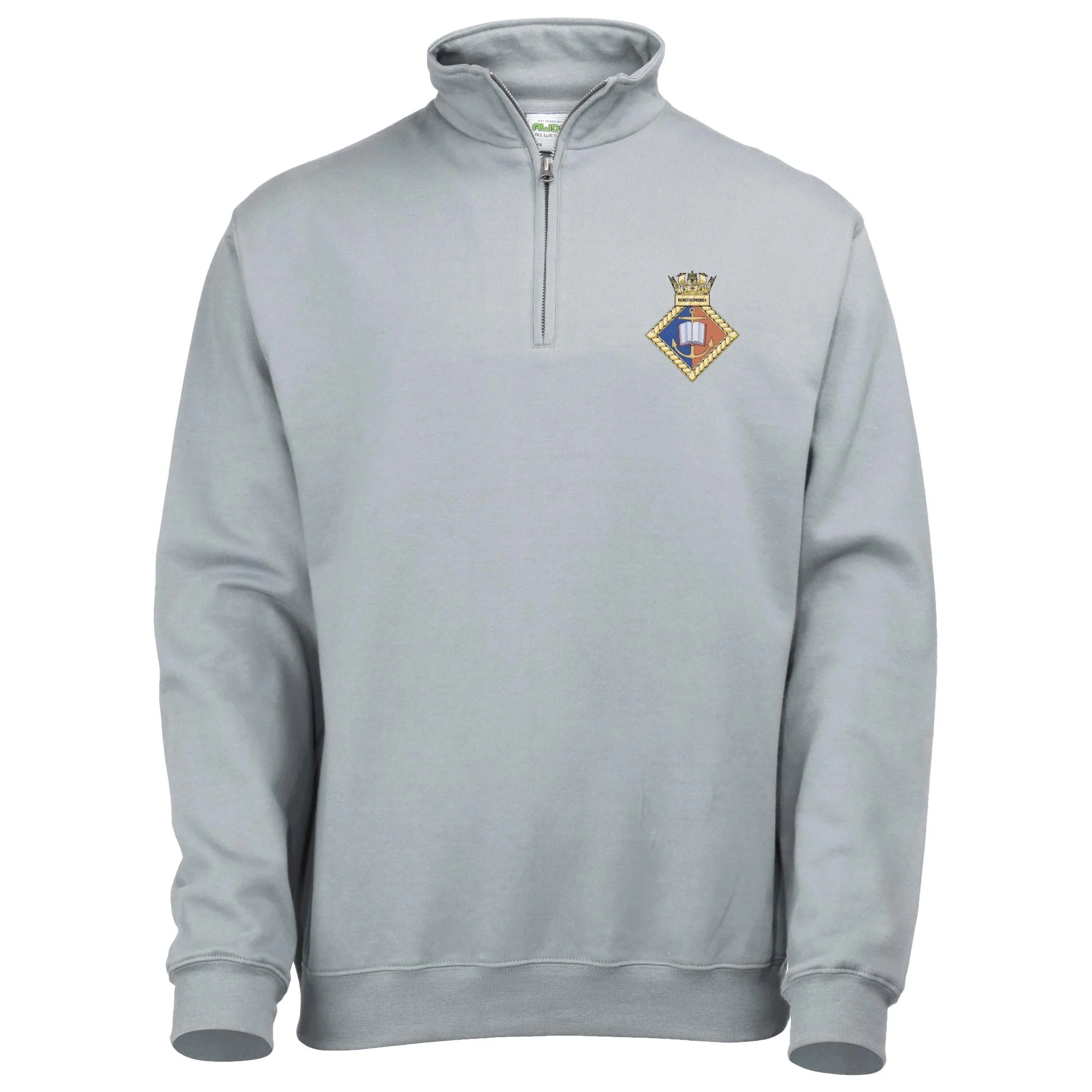 URNU Northumbria 1/4 Zip Sweatshirt - Image 4