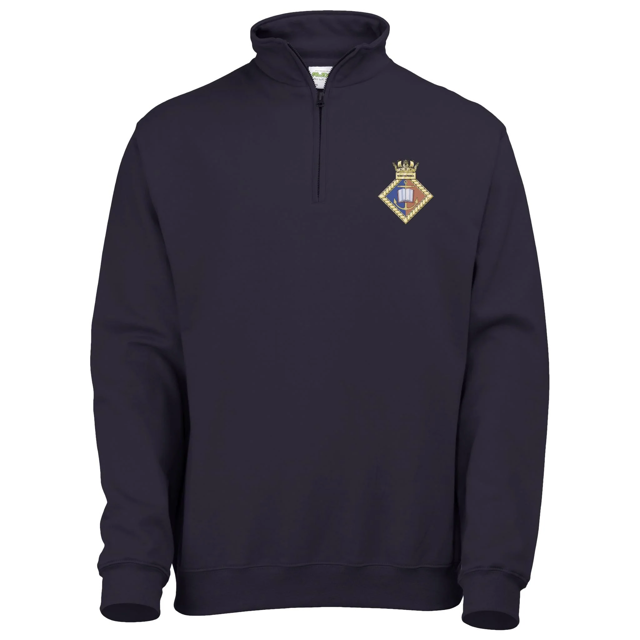 URNU Northumbria 1/4 Zip Sweatshirt - Image 5
