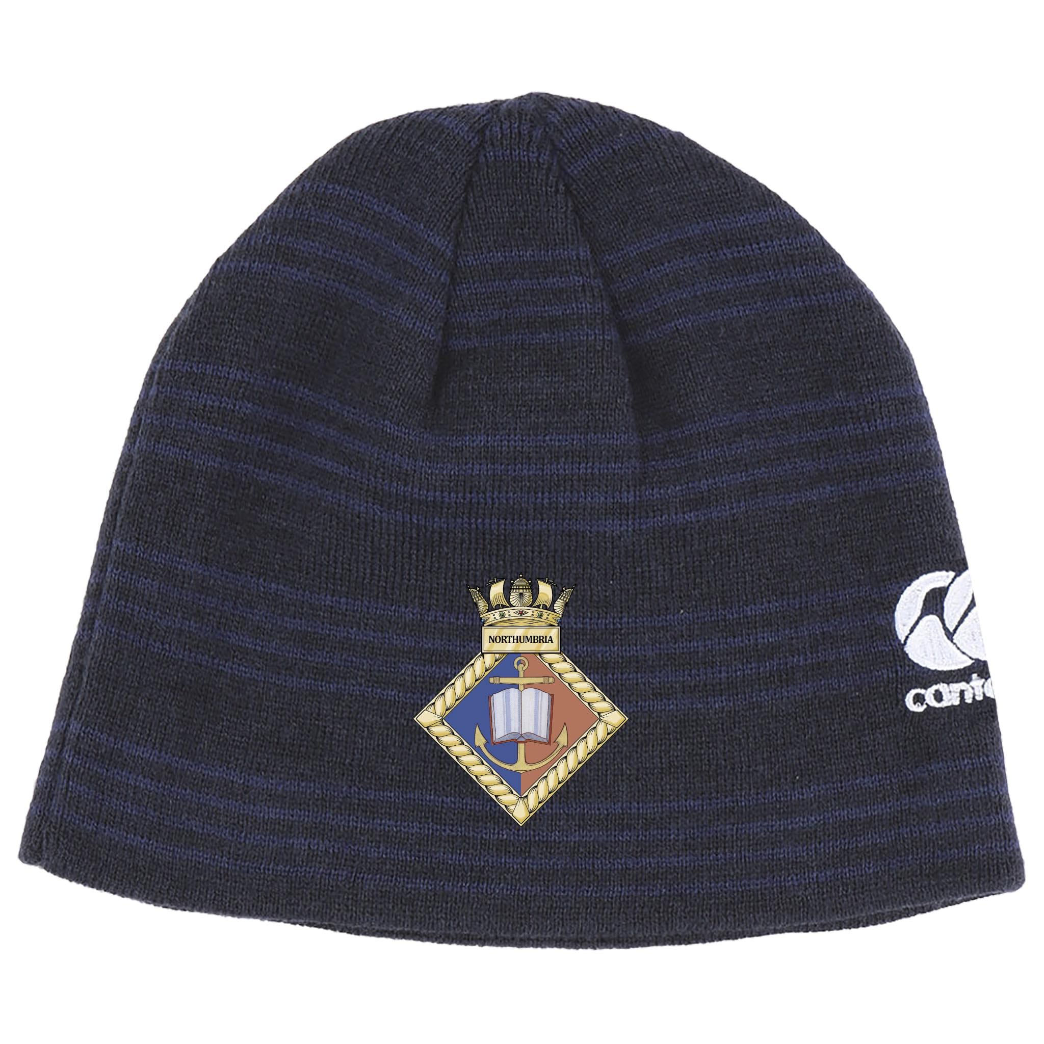 URNU Northumbria Canterbury Beanie Hat - Image 2