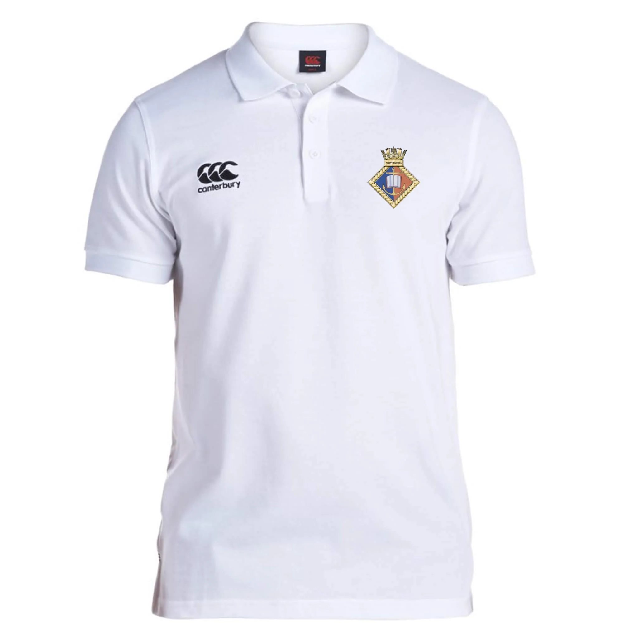URNU Northumbria Canterbury Rugby Polo - Image 3