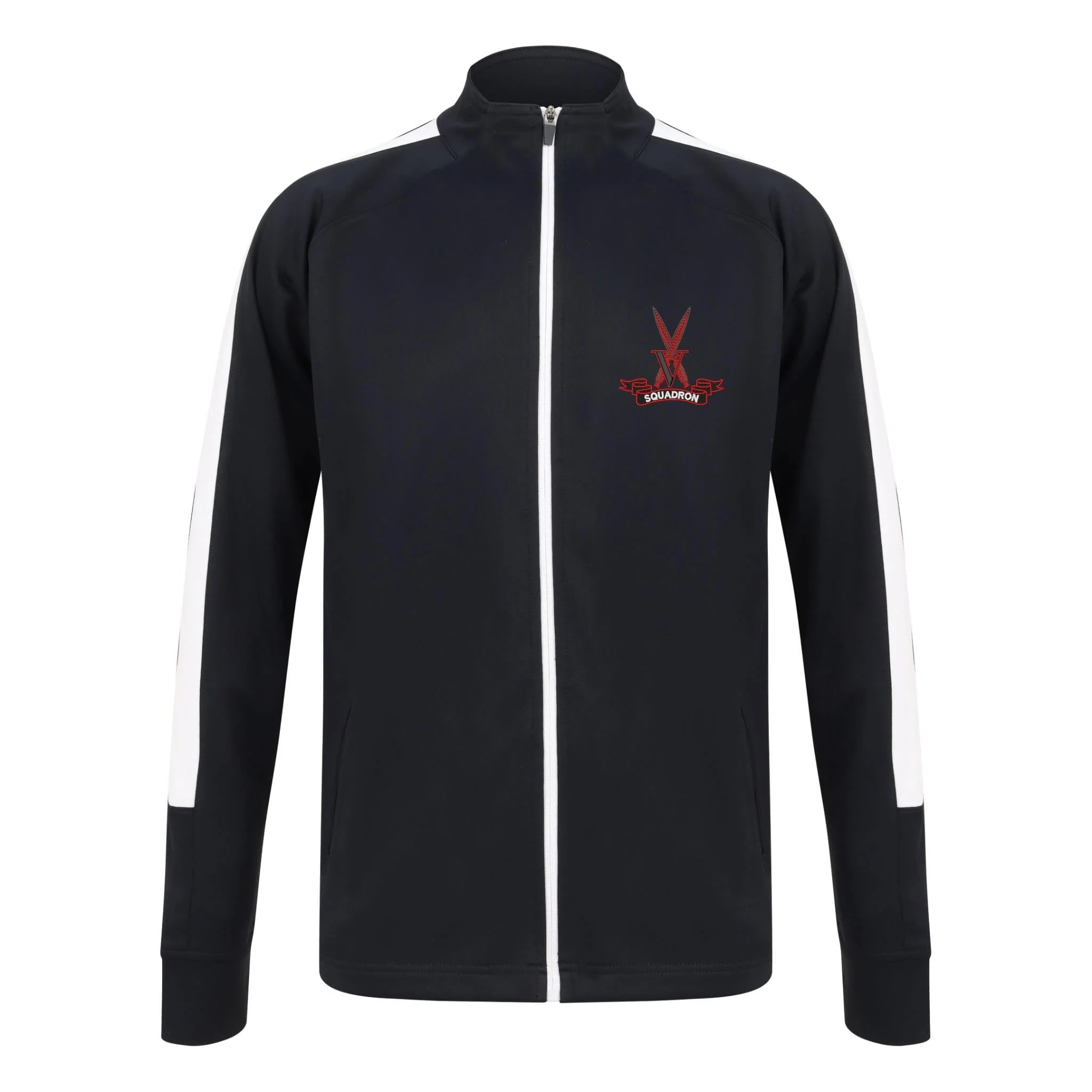 V Squadron Knitted Tracksuit Top - Image 8