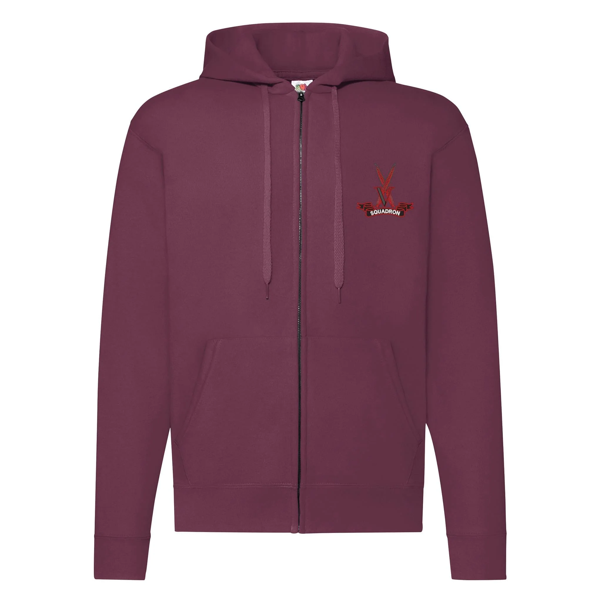 V Squadron Zipped Hoodie - Image 3
