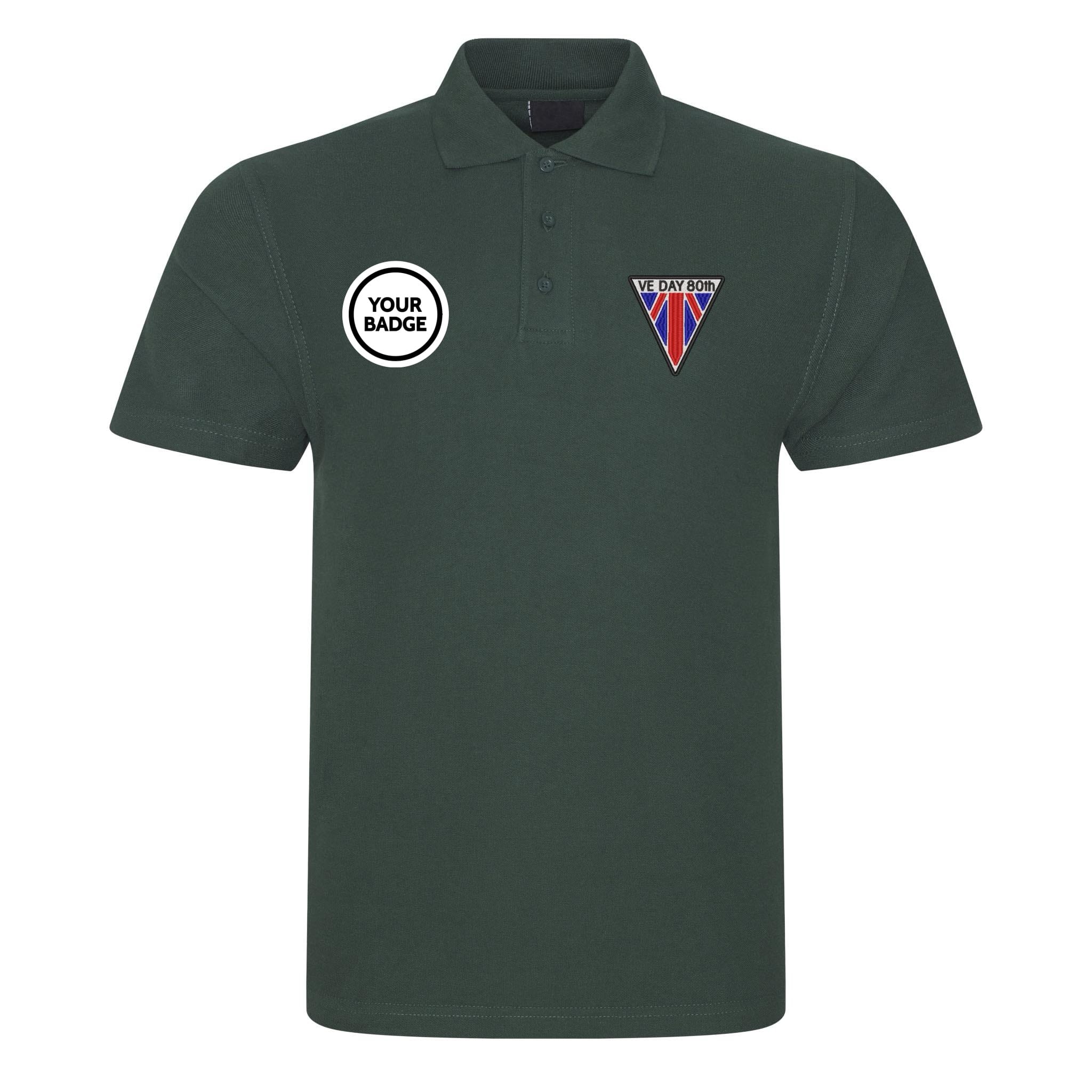 VE-Day 80th Anniversary Polo Shirt - Image 3