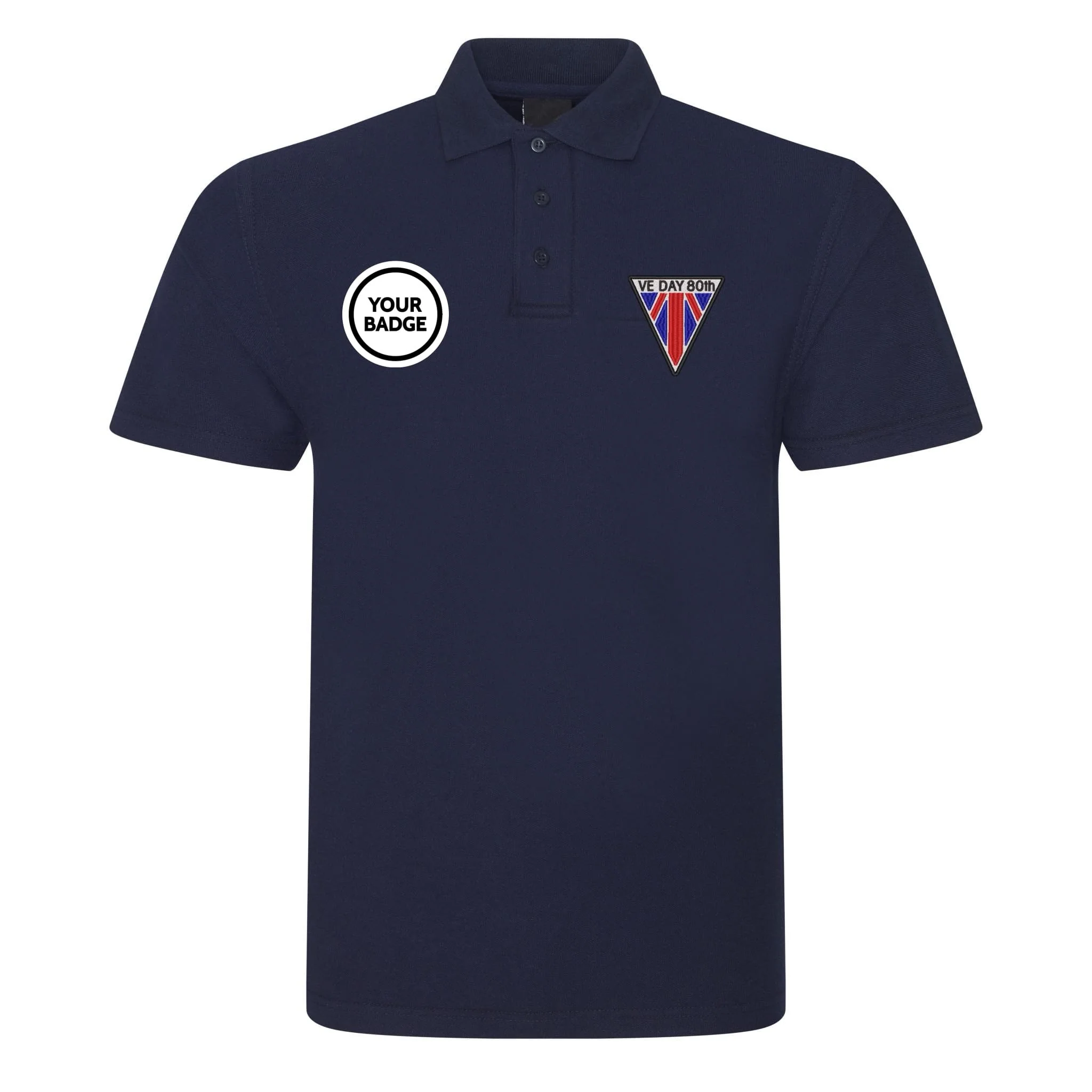 VE-Day 80th Anniversary Polo Shirt - Image 8