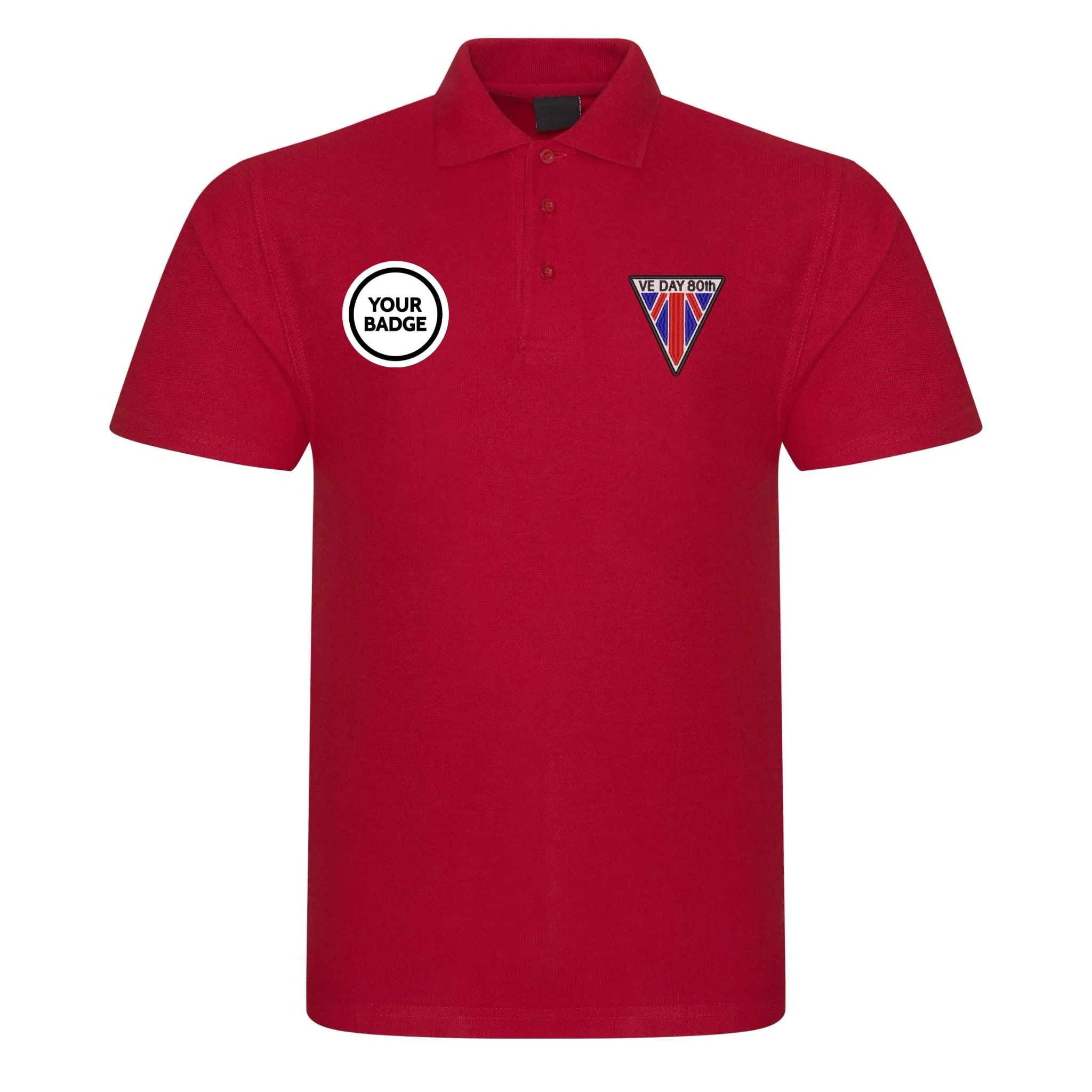 VE-Day 80th Anniversary Polo Shirt - Image 9