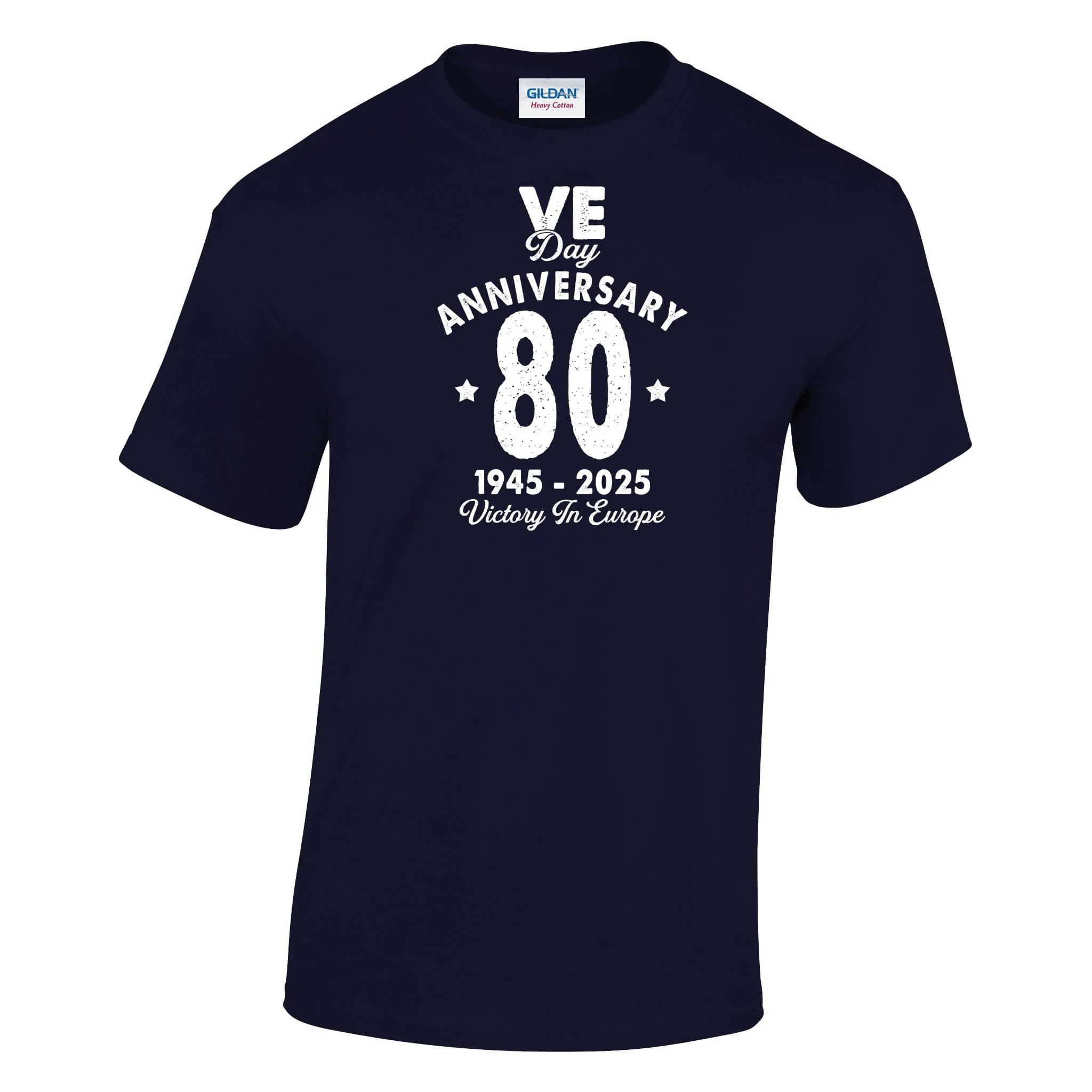 VE-Day 80th Anniversary Printed T-Shirt - Image 7