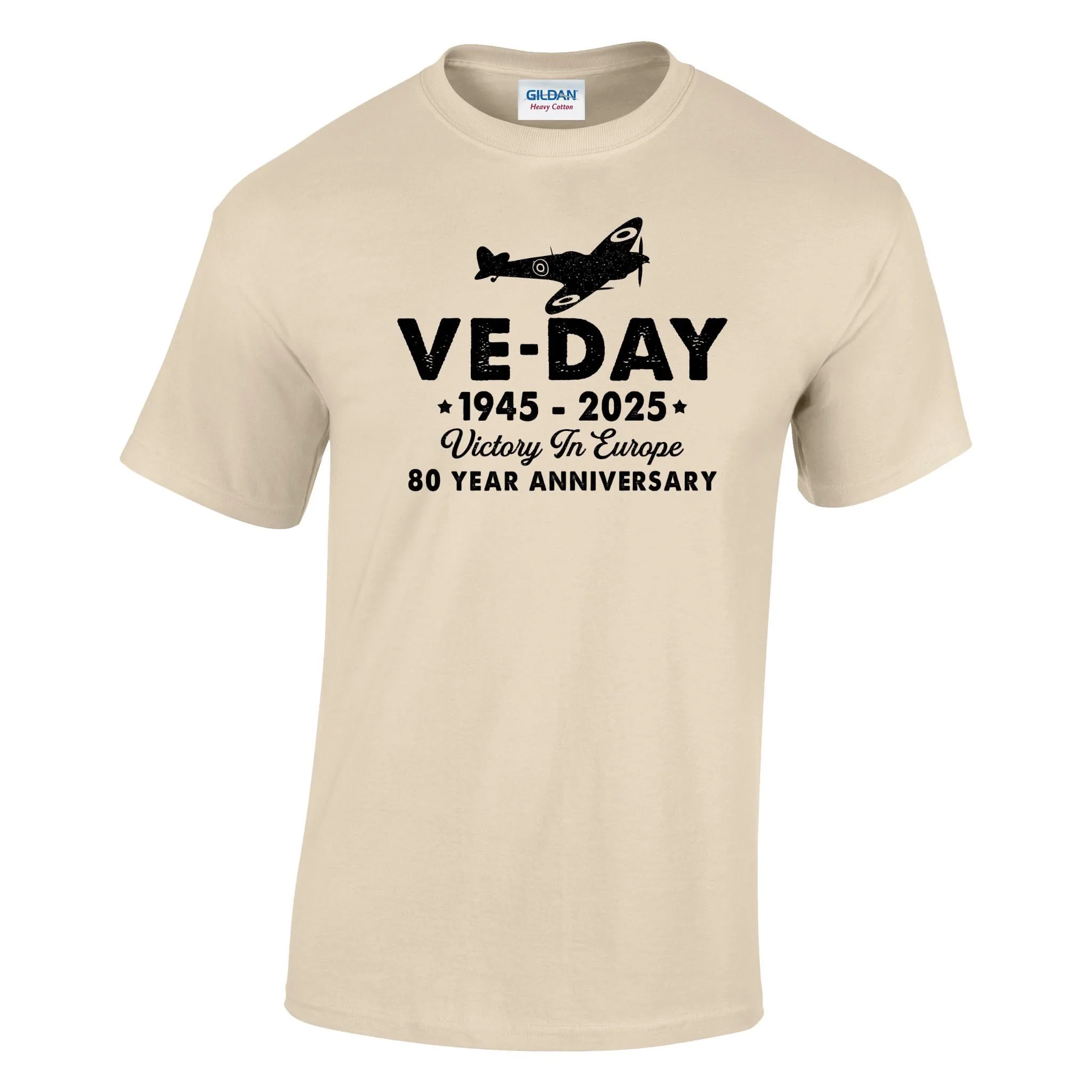 VE-Day Spitfire Printed T-Shirt - Image 10
