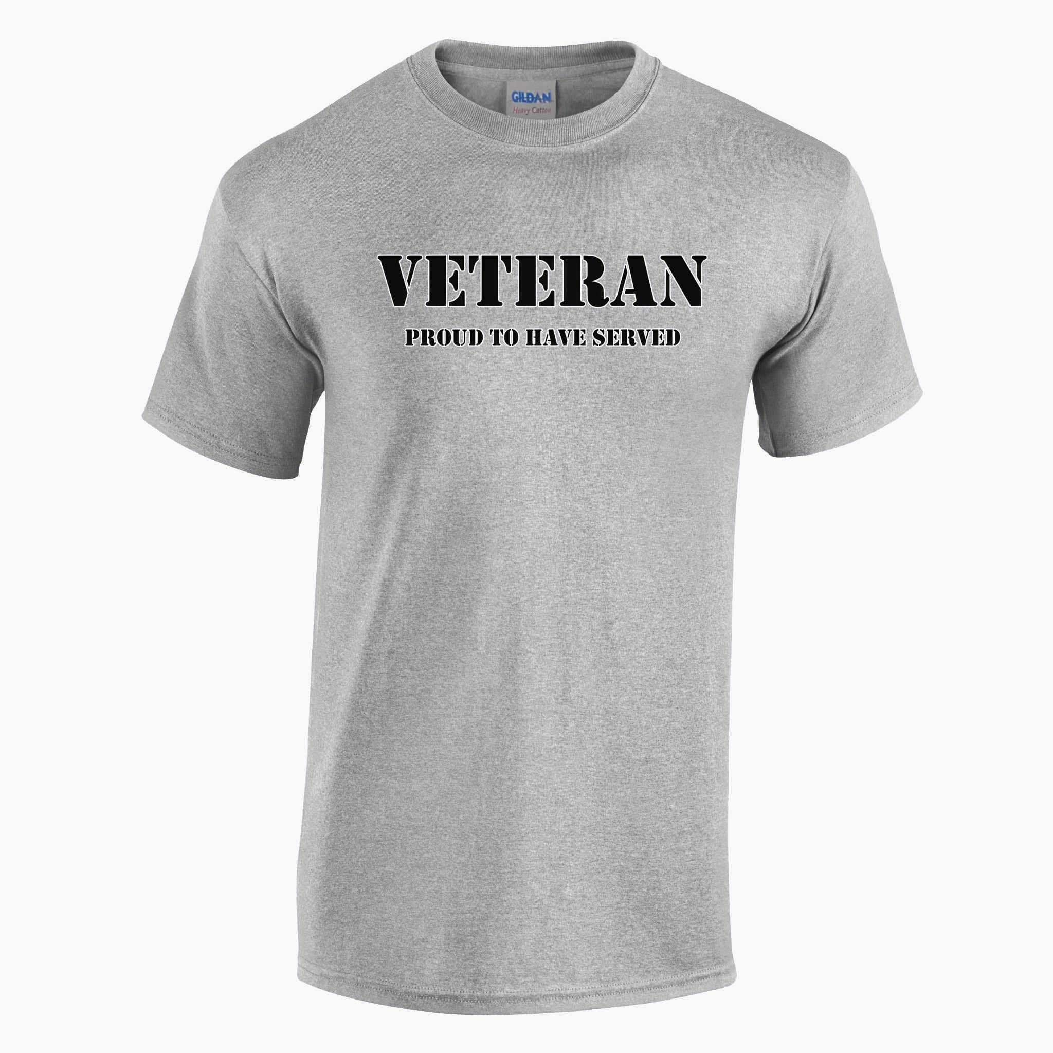 Veteran Printed T-Shirt - Image 11