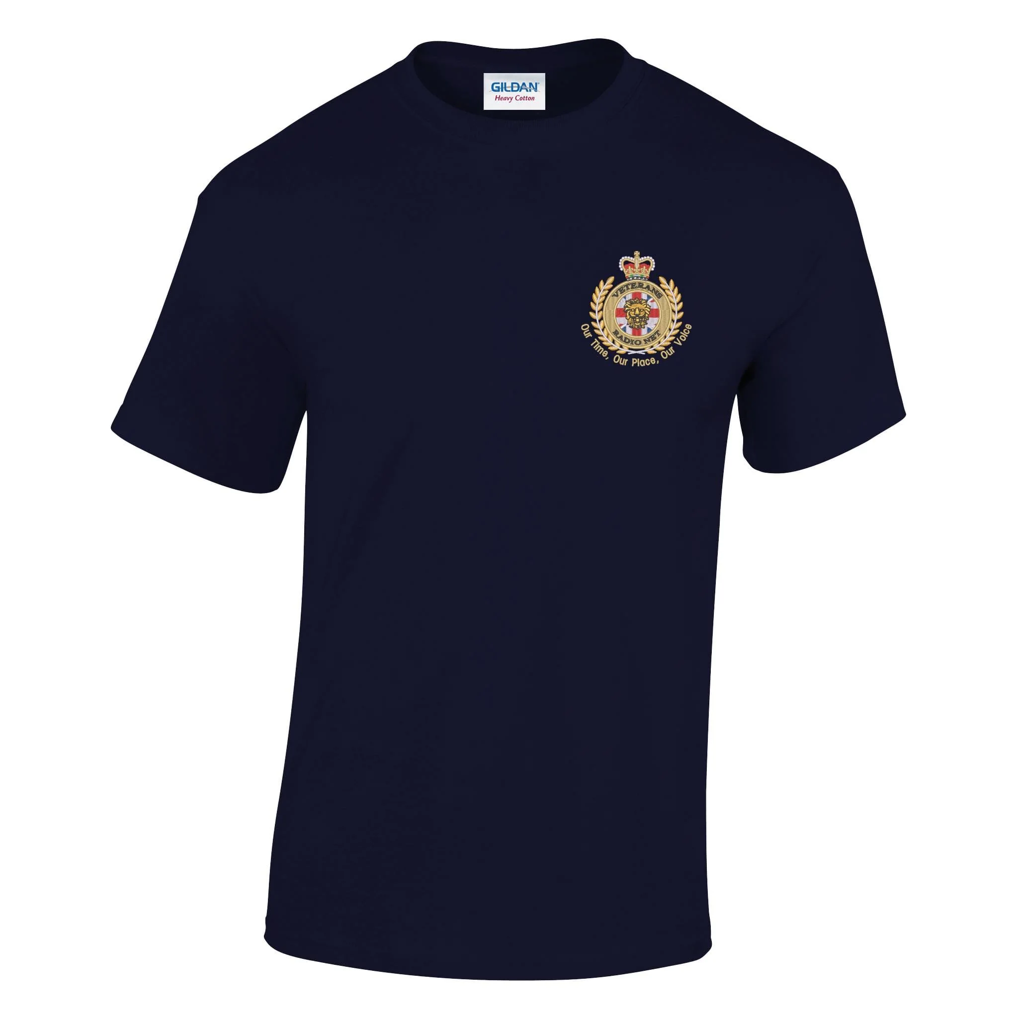 Veterans Radio Net Cotton T-Shirt - Image 10