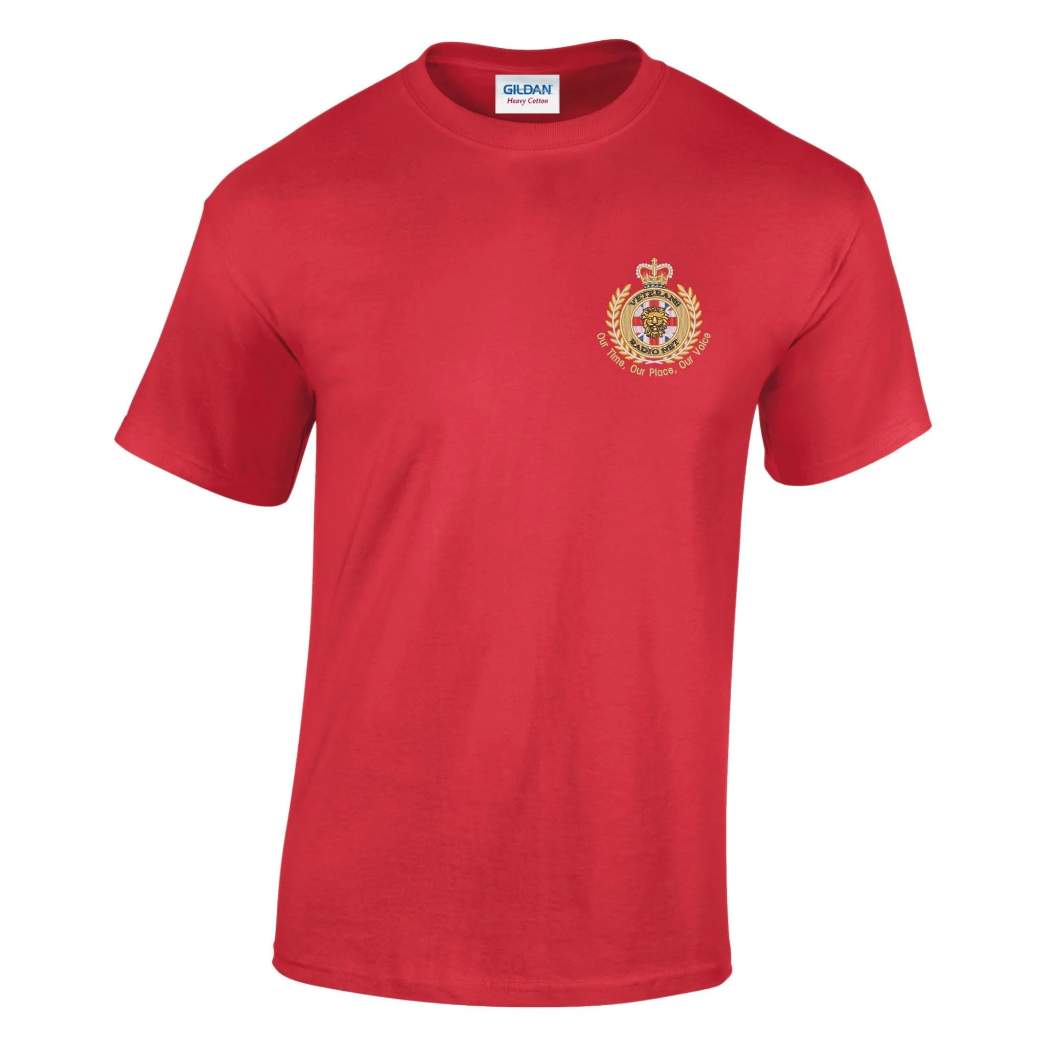 Veterans Radio Net Cotton T-Shirt - Image 3
