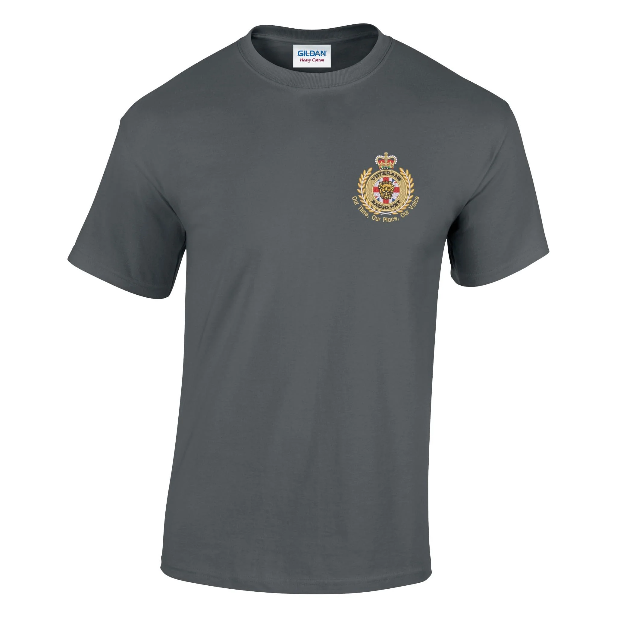 Veterans Radio Net Cotton T-Shirt - Image 6
