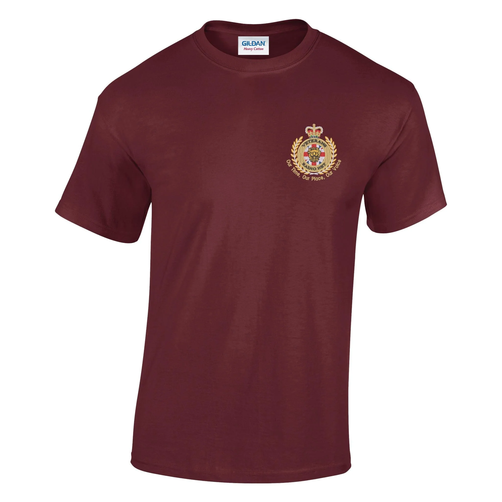 Veterans Radio Net Cotton T-Shirt - Image 8