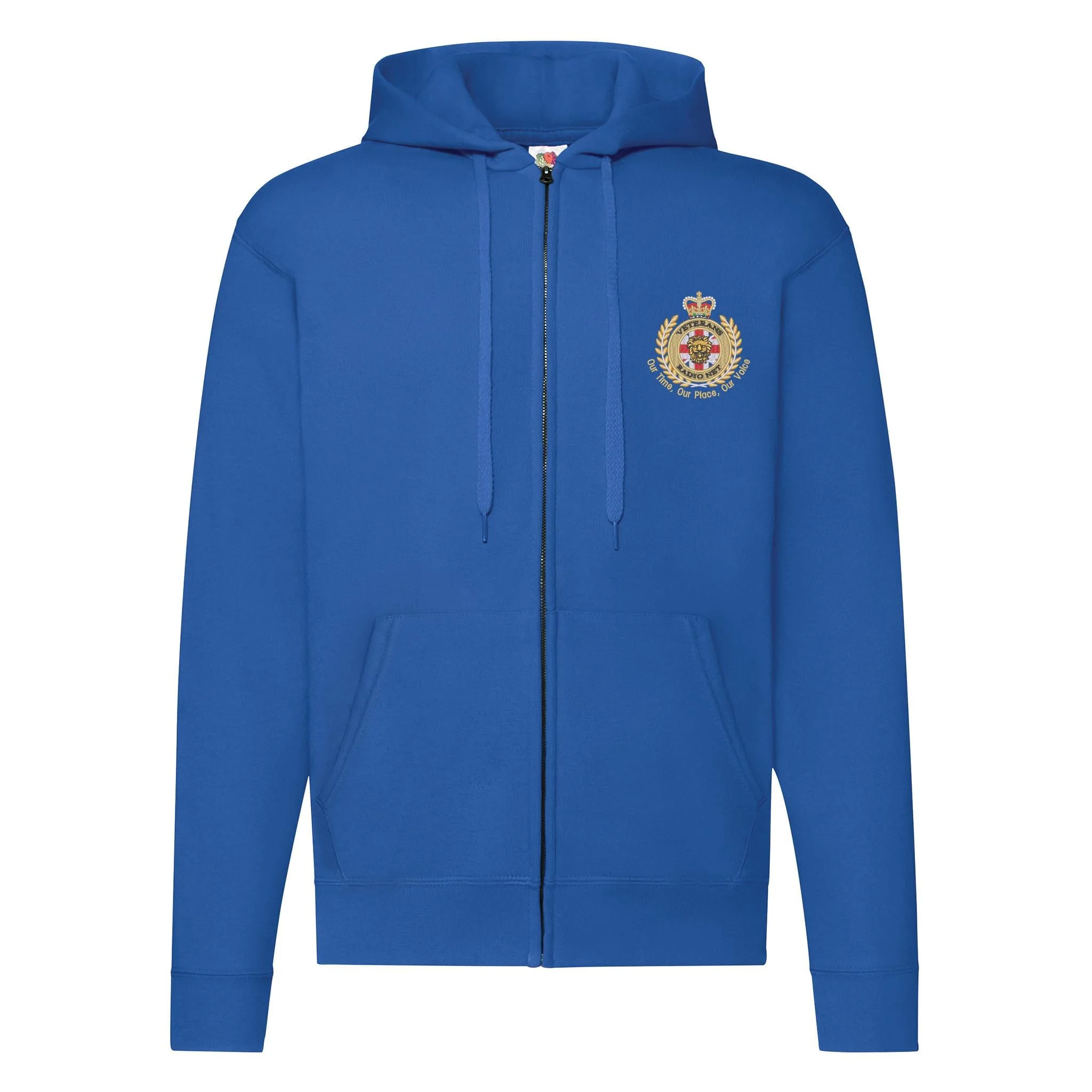 Veterans Radio Net Zipped Hoodie - Image 4