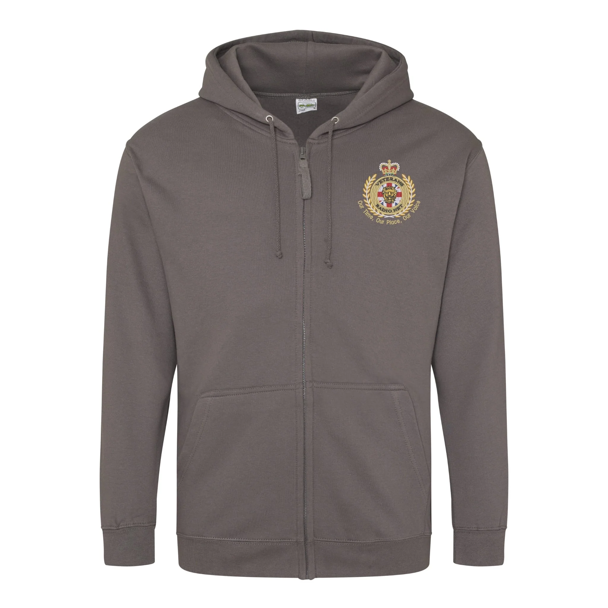 Veterans Radio Net Zipped Hoodie - Image 7