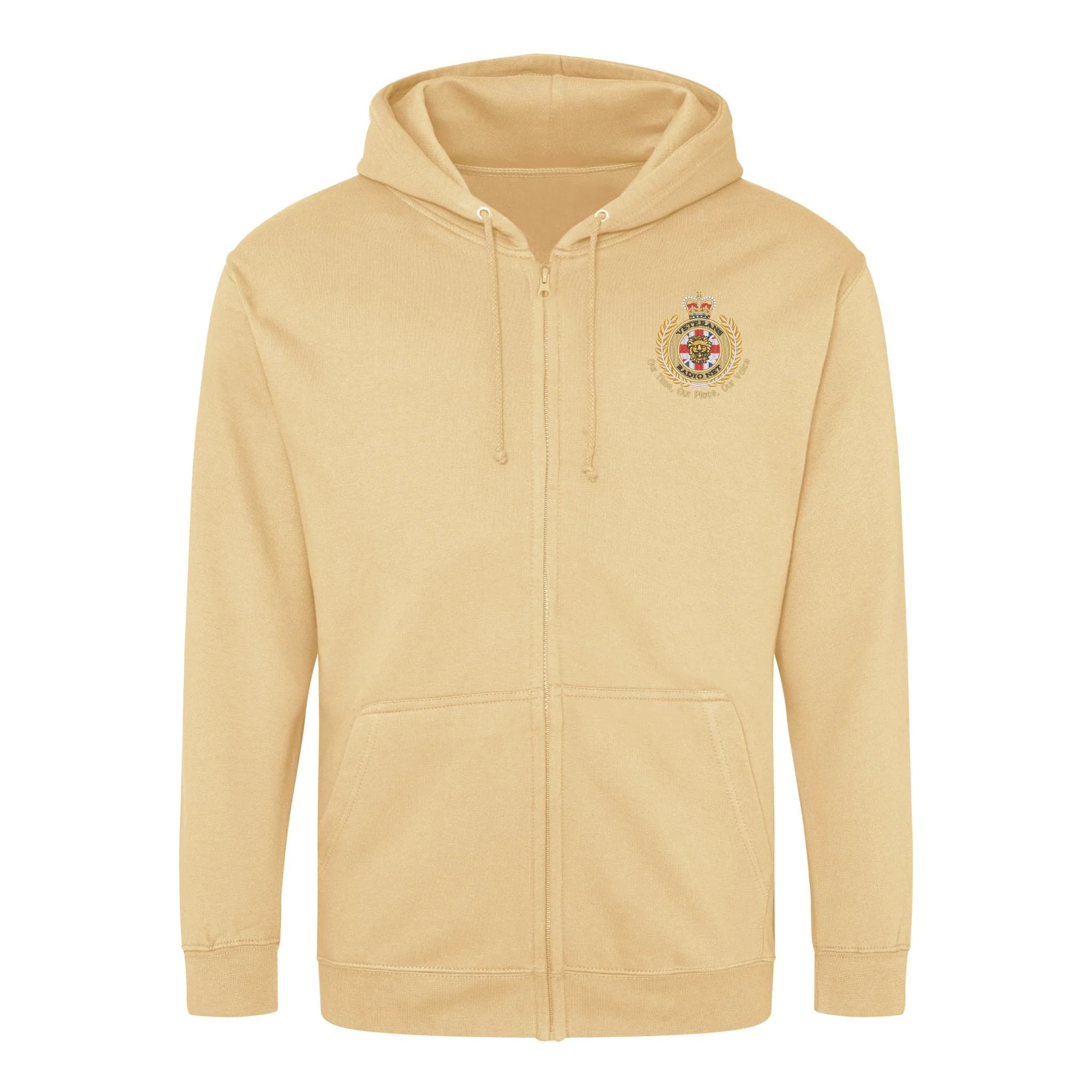 Veterans Radio Net Zipped Hoodie - Image 8