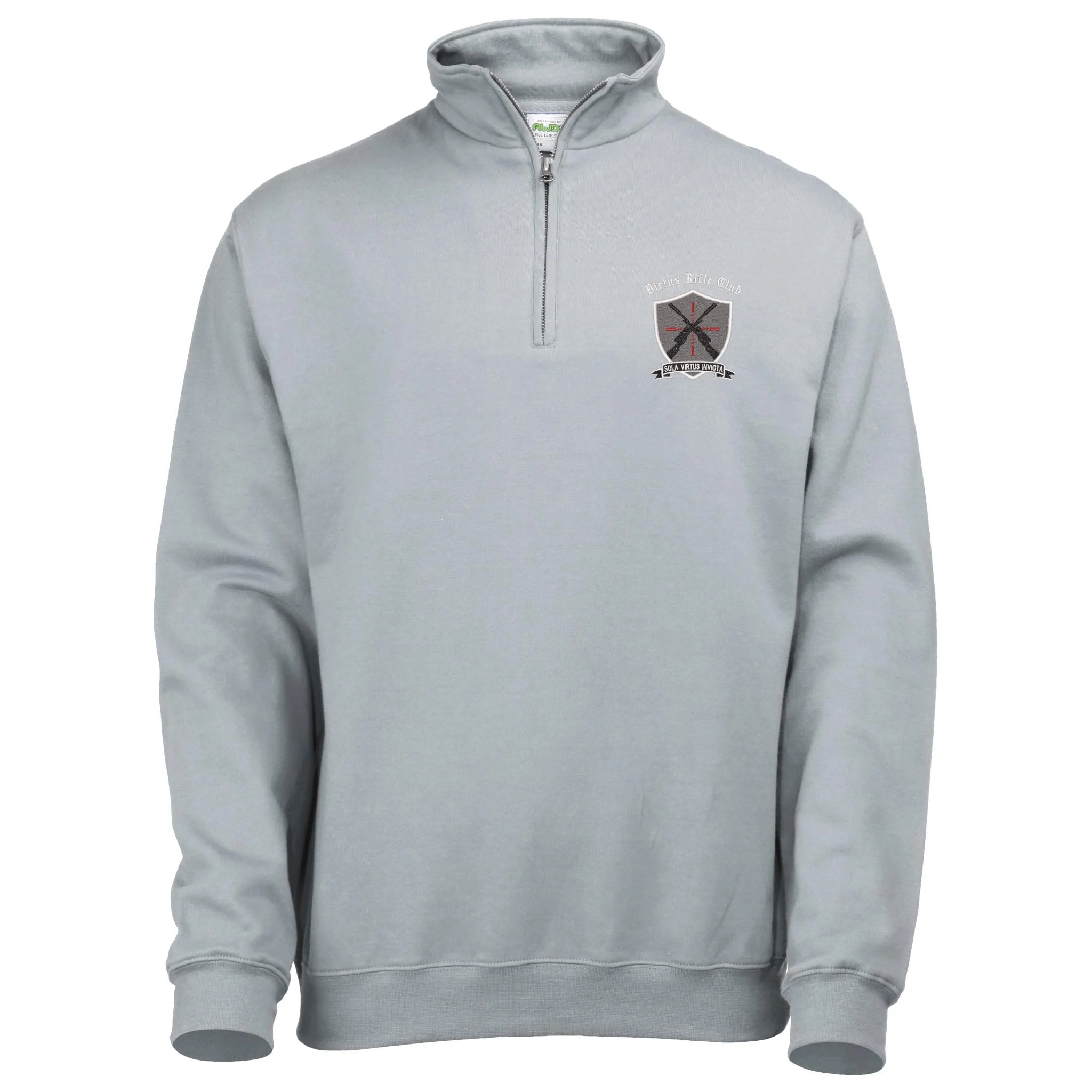 Virtus Rifle Club Quarter Zip Sweatshirt - Image 4