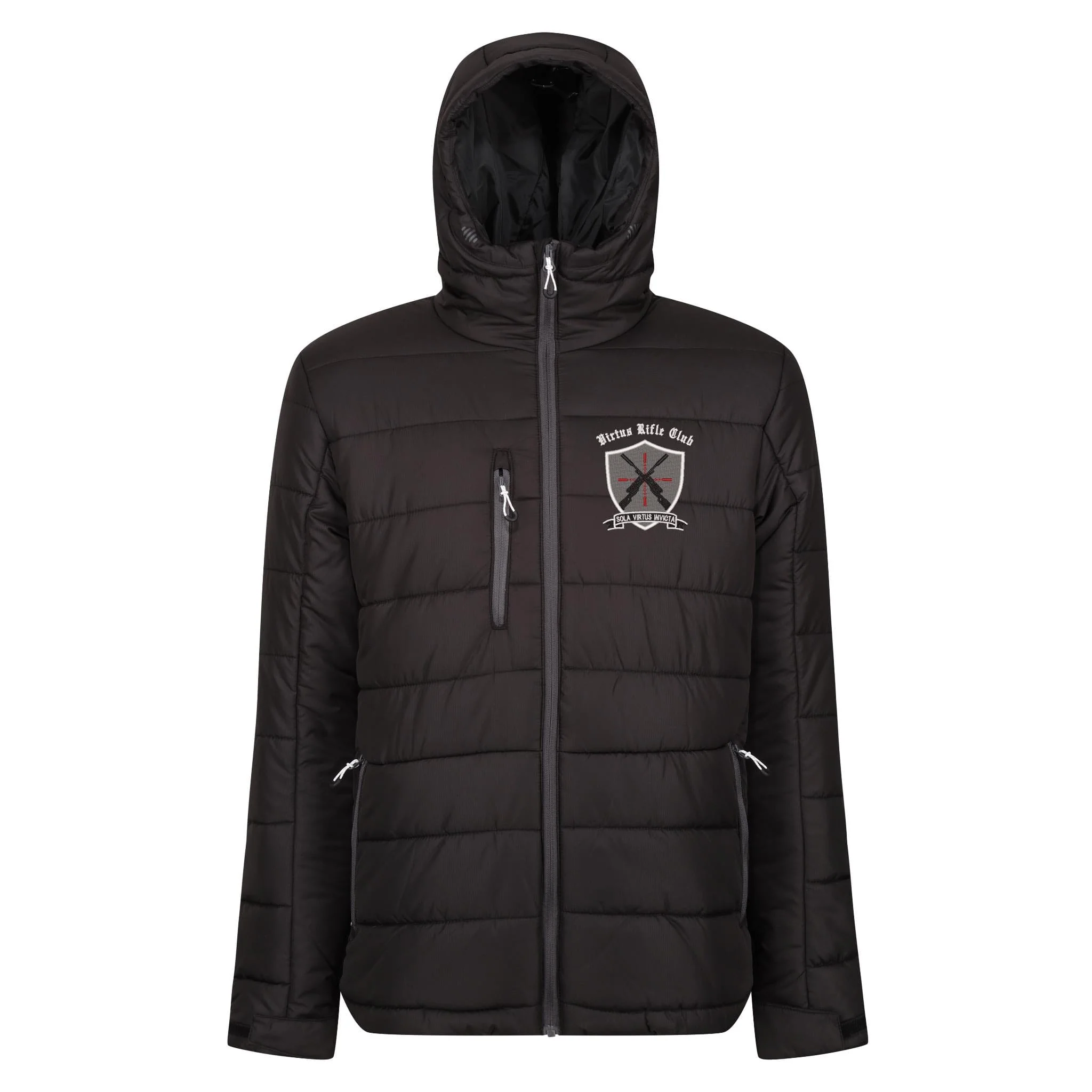 Virtus Rifle Club Regatta Thermal Hooded Jacket - Image 2