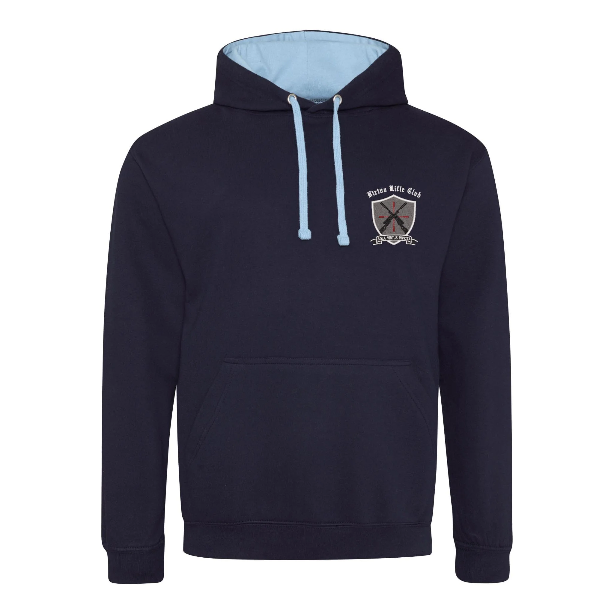 Virtus Rifle Club Varsity Contrast Hoodie - Image 2