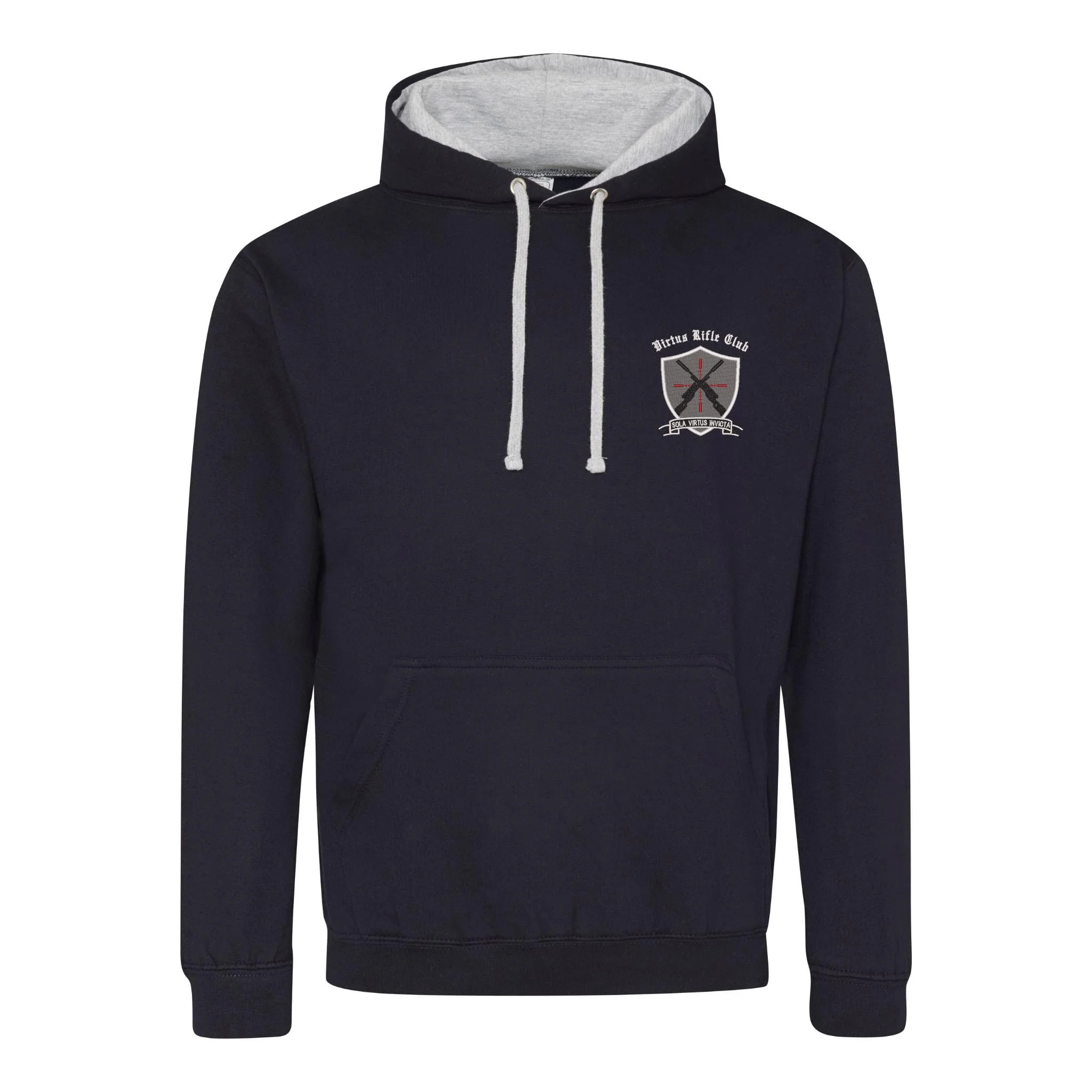 Virtus Rifle Club Varsity Contrast Hoodie - Image 3