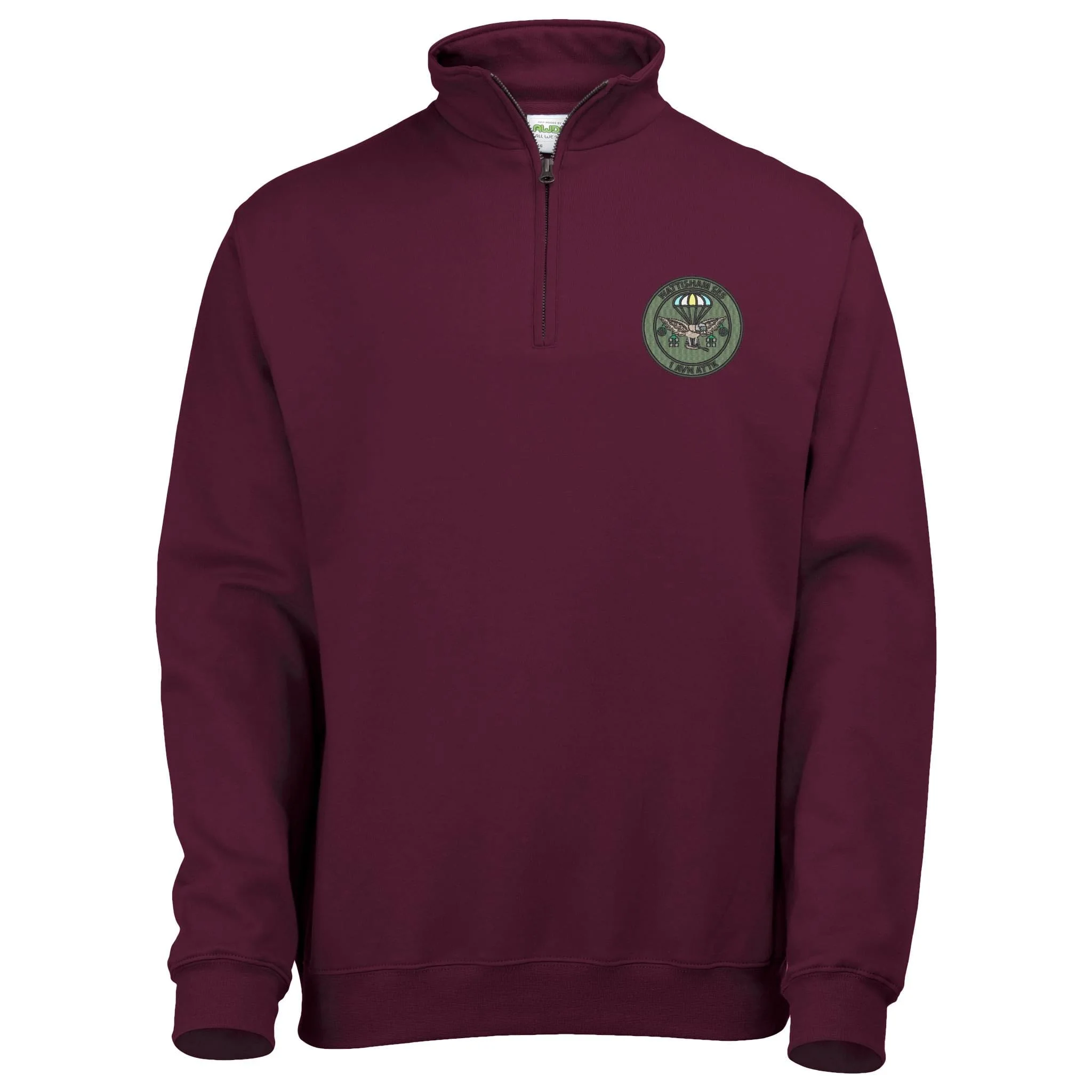 Wattisham SES 1 Avn Attk 1/4 Zip Sweatshirt - Image 2