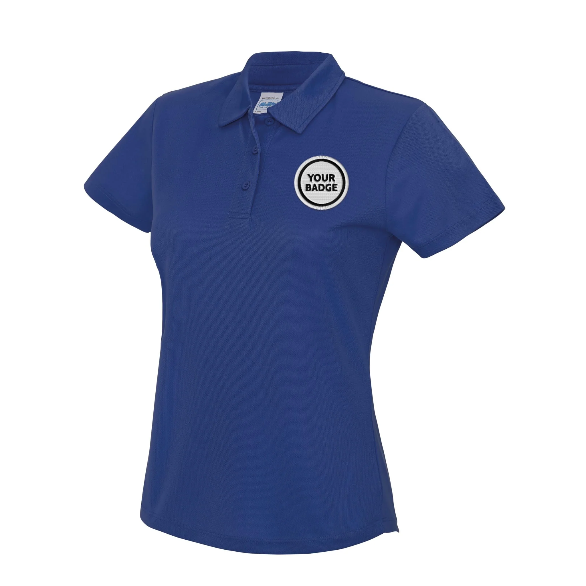 Womens Cool Polo - Choose Your Badge - Image 5