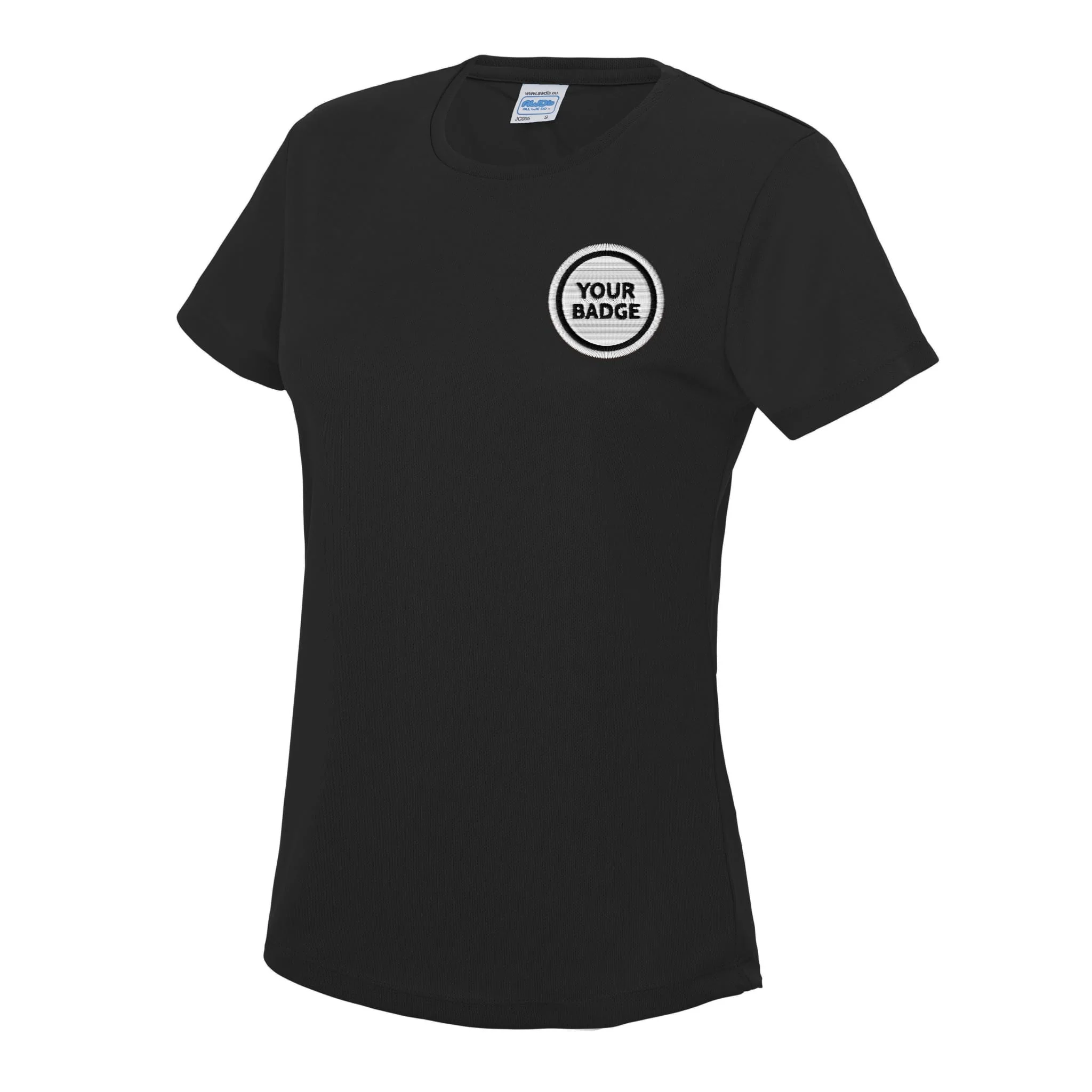Womens Polyester T-Shirt - Choose Your Badge - Image 5