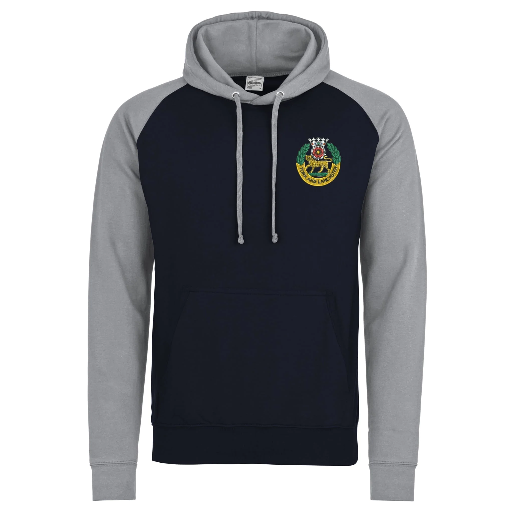 York and Lancaster Regiment Contrast Hoodie - Image 4