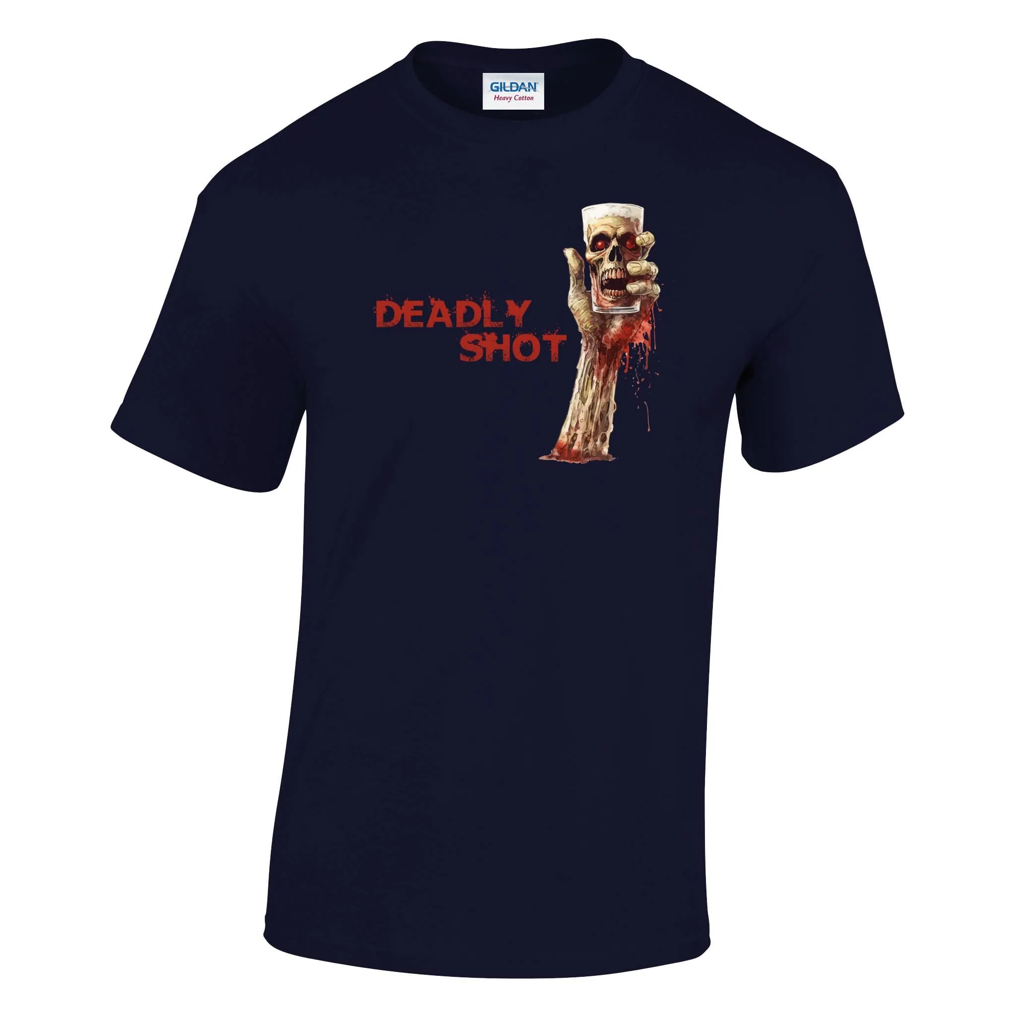 Zombie Deadly Shot Printed T-Shirt - Image 9